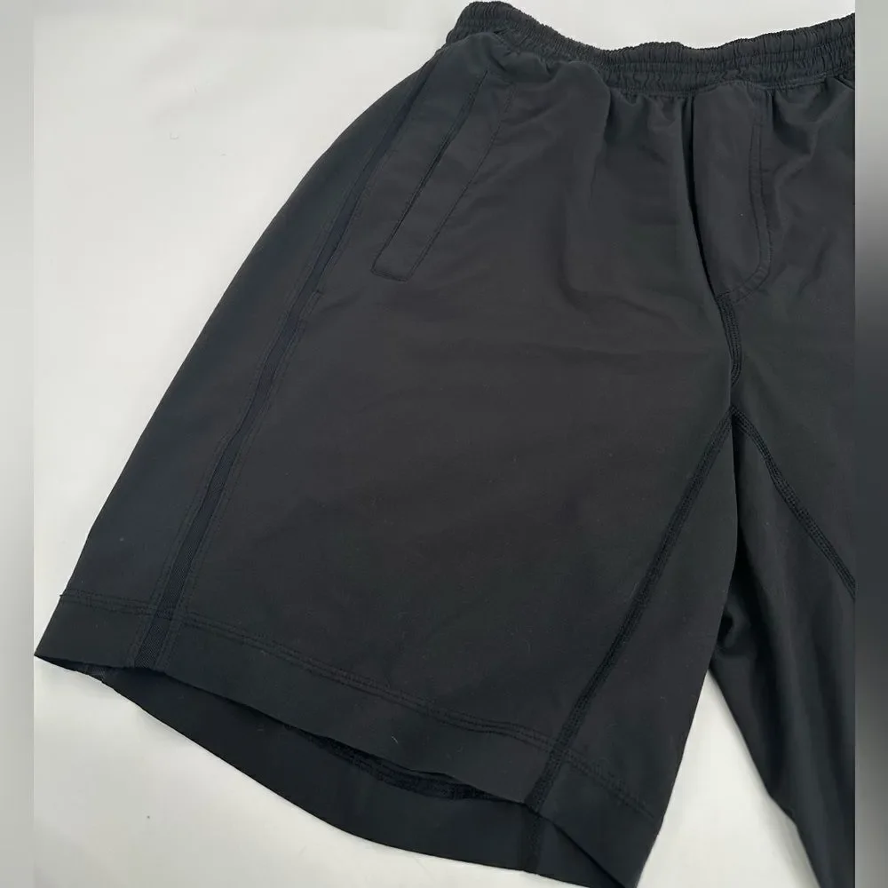 Lululemon Black Men’s Response Short Lined Size Medium? 9.5” Inseam